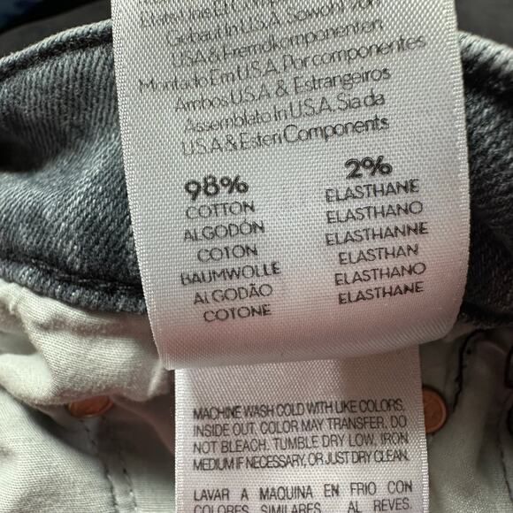 Mother Jeans The Swooner Ankle Zip Static Blue Womens Size 27 Stretch Comfort - Picture 10 of 11